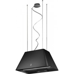 Elica Ikona Light BL/F/60 Απορροφητήρας Νησίδα Ανακύκλωσης 60cm Μαύρος Elica Ikona Light BL/F/60 Απορροφητήρας Νησίδα Ανακύκλωσης 60cm Μαύρος